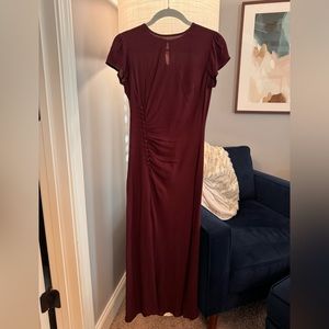 Reformation dress, maroon, size 0